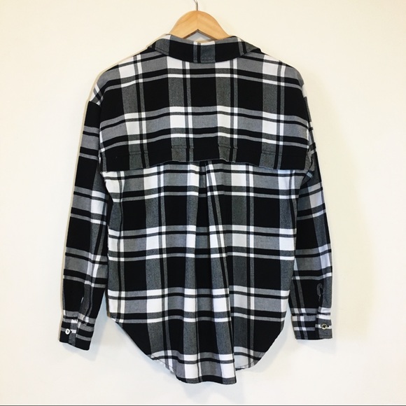 NWOT Michael Kors Flannel With Gold Buttons - Picture 2 of 4